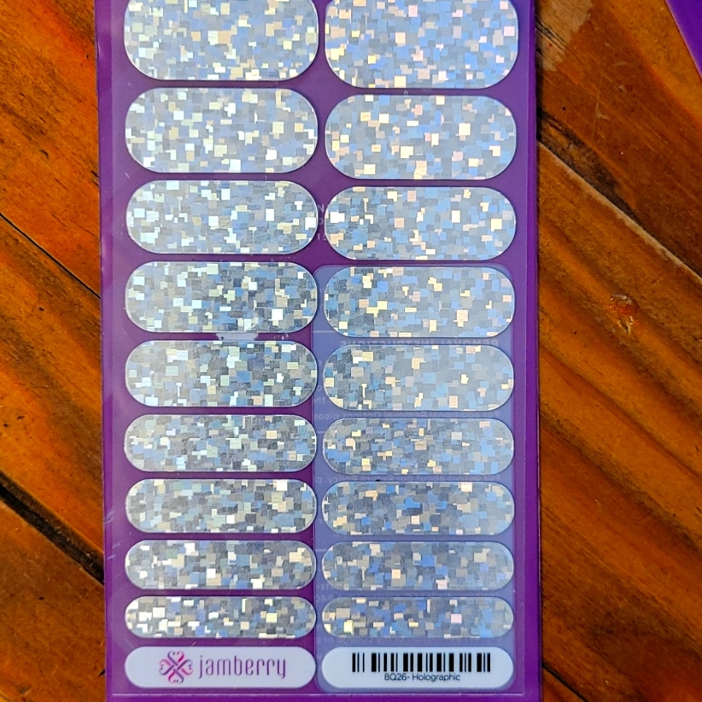 Jamberry "Holigraphic" Nail Wraps- Full Sheet